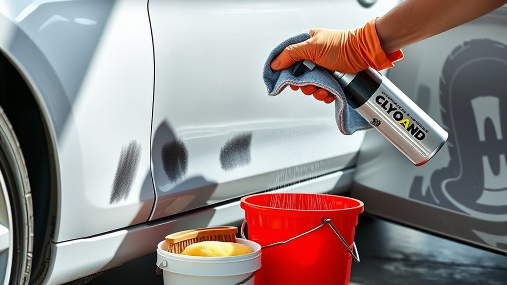 removing tire marks effectively
