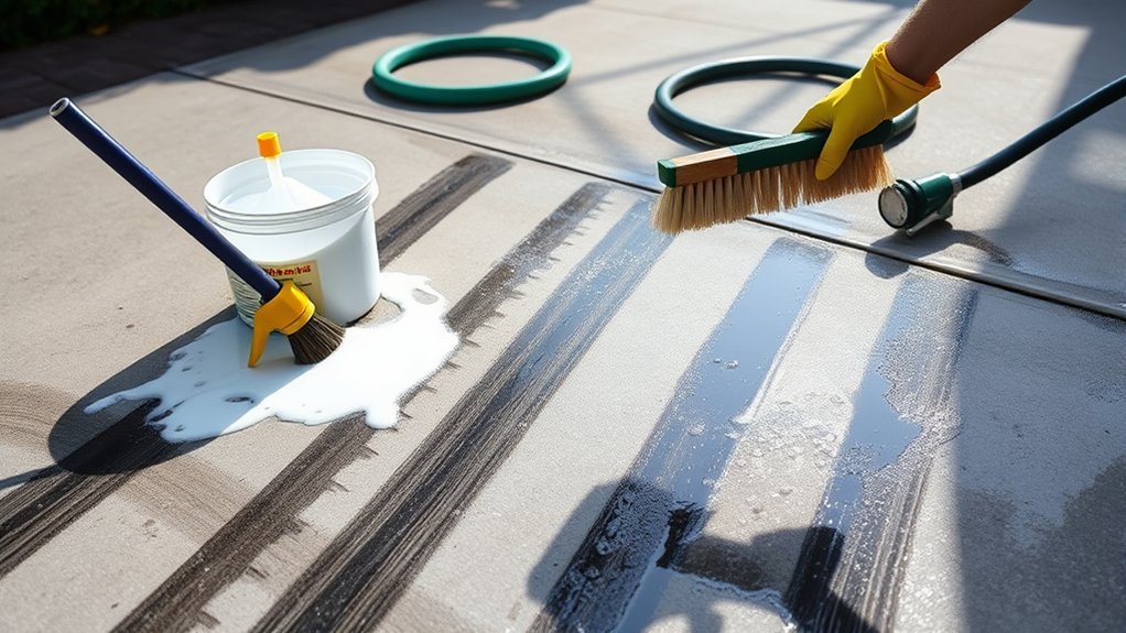 removing tire marks effectively