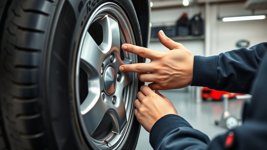 replace damaged tire immediately