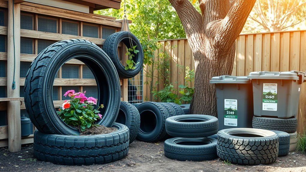 repurpose tires for sustainability