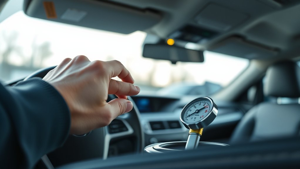 reset tire pressure light