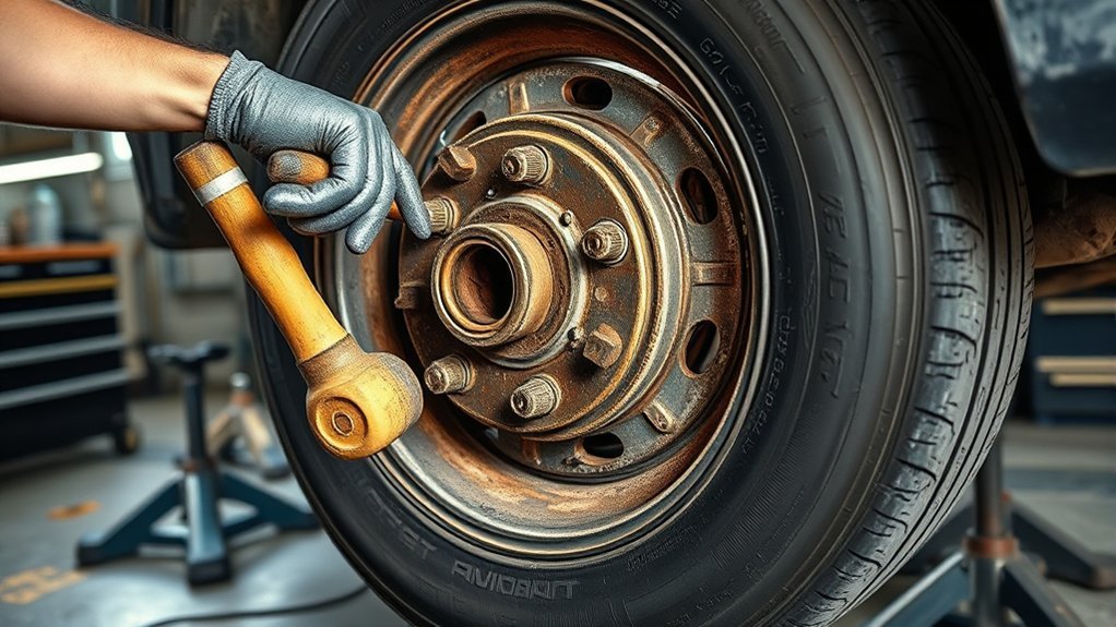 rust and corrosion buildup