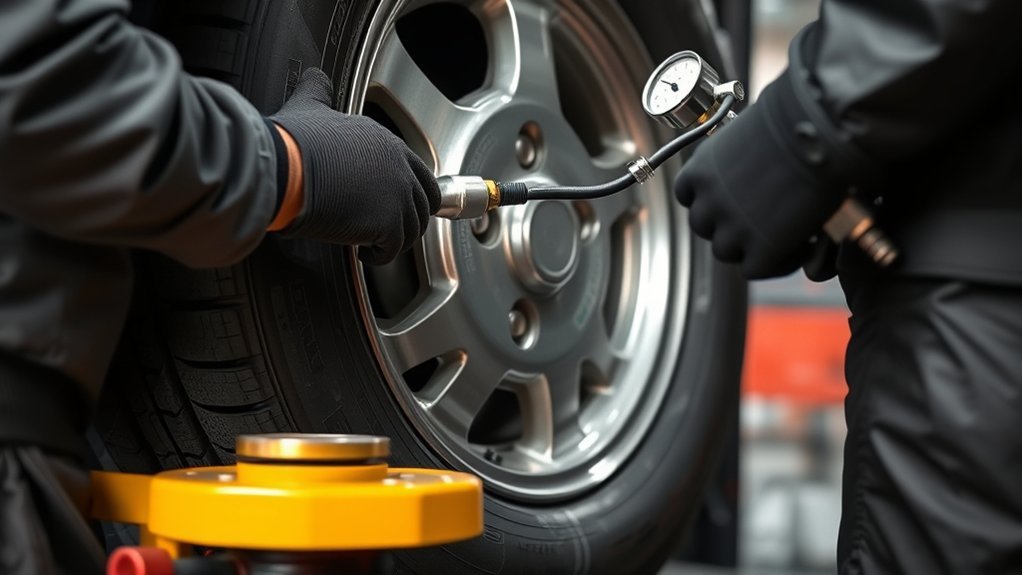 safe tire inflation process