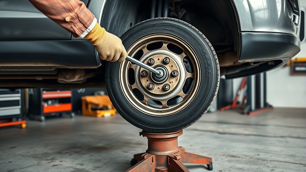 safe wheel removal techniques