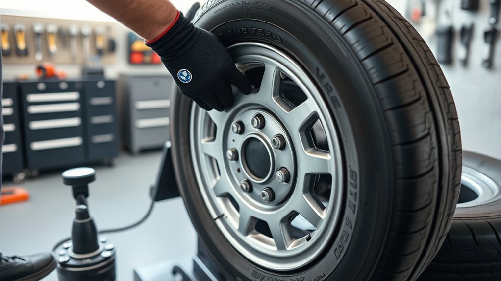 safely break tire beads