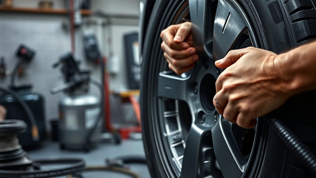 sealing tire bead effectively