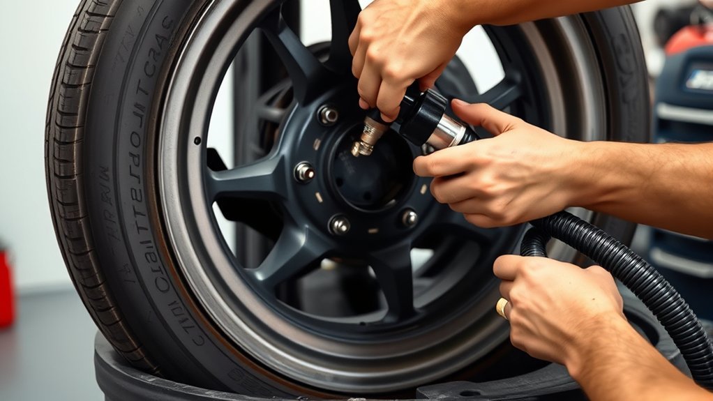 seat tire bead safely