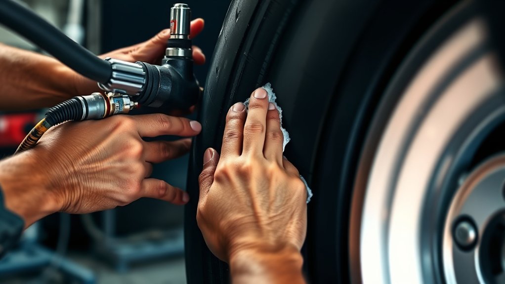 seating tire bead correctly
