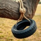 securely hang tire swing