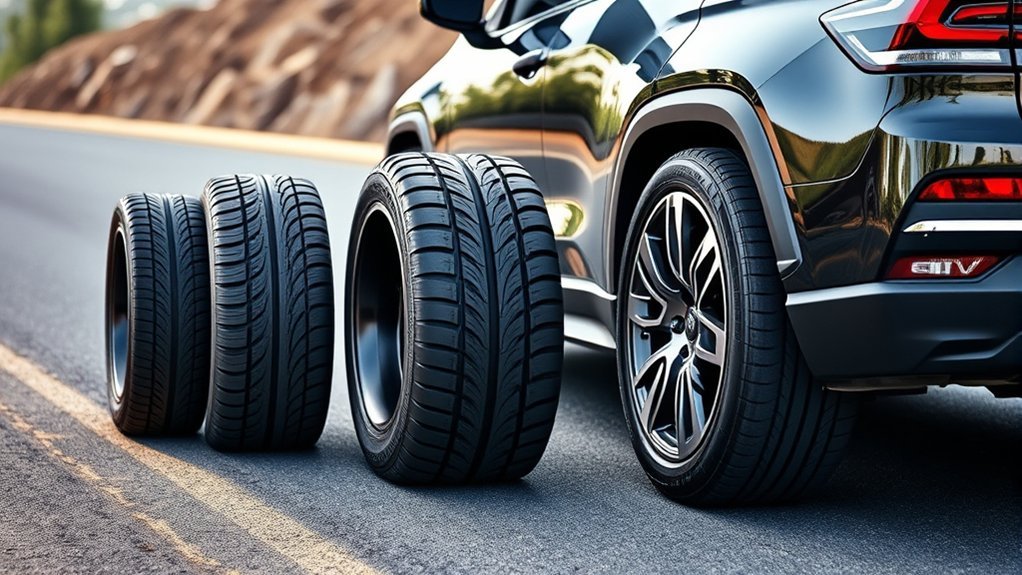 select appropriate tire specifications