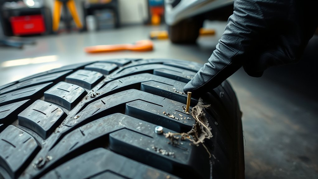 sidewall damage requires replacement