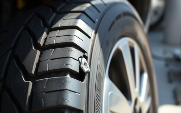 signs of tire damage