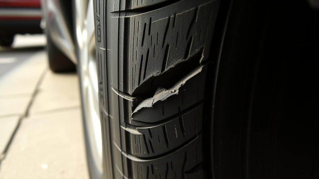 signs of tire slashing