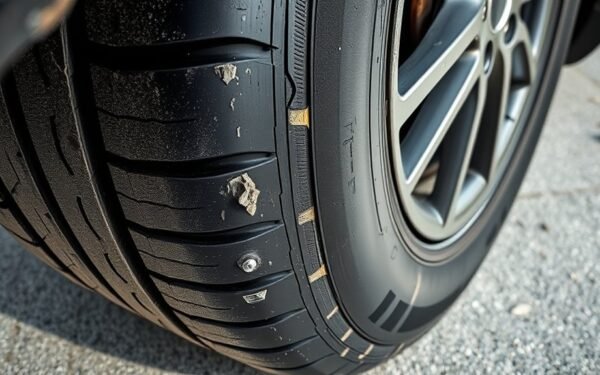 signs of worn tires