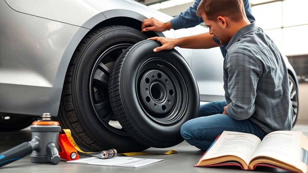 spare tire fitting guidelines