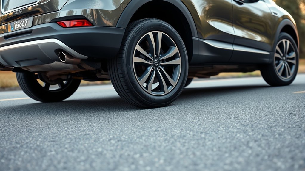 spare tire remains stationary