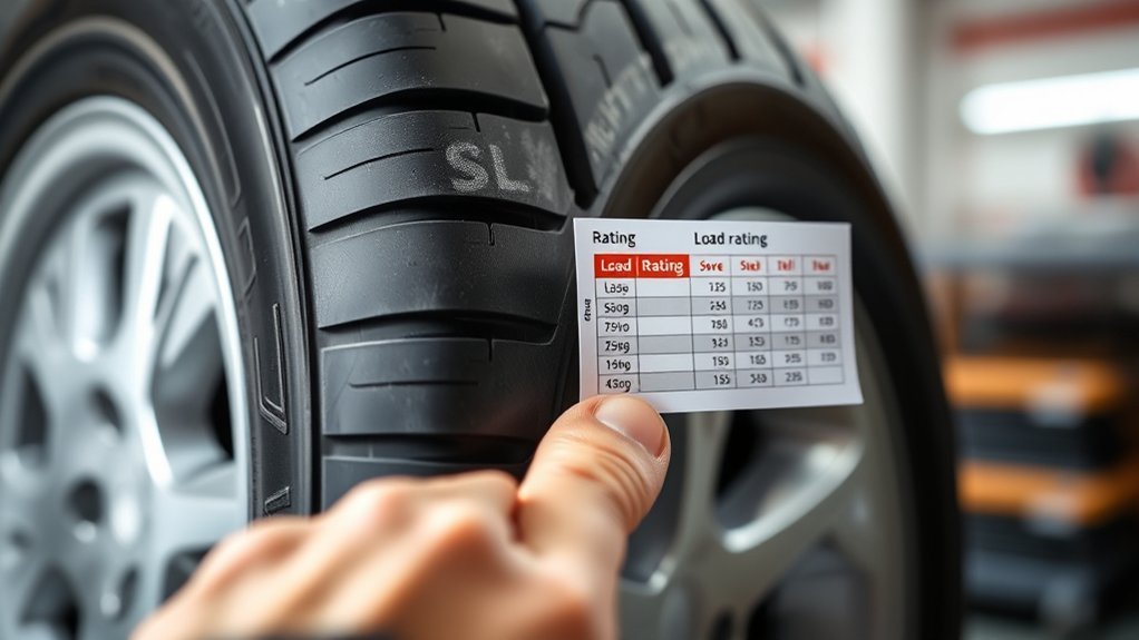 standard load tire capacity