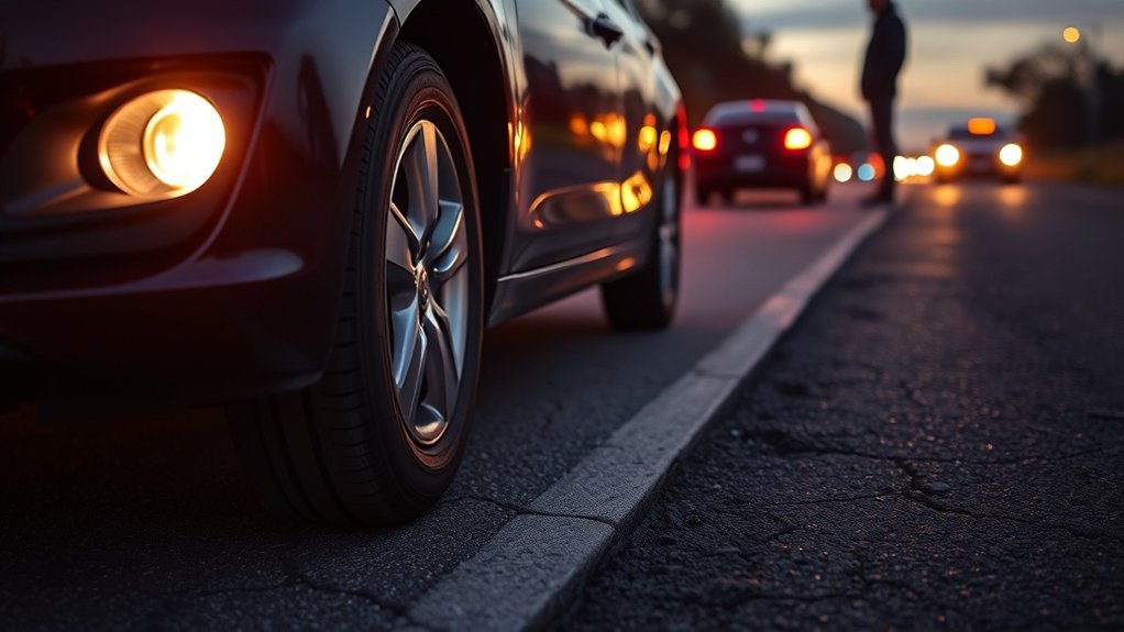 stop driving with low pressure
