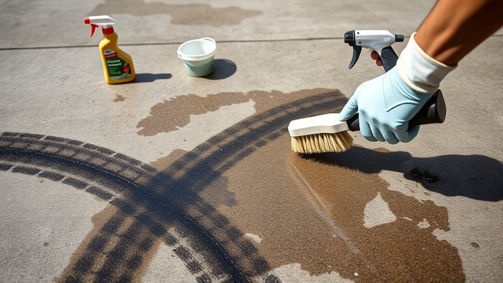 stronger cleaners for skid marks