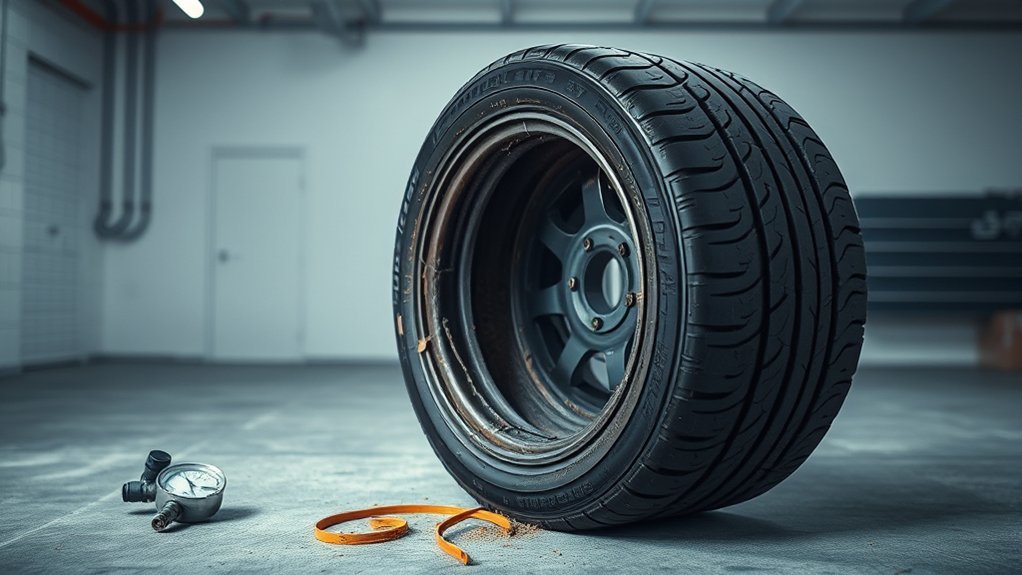 sudden tire pressure loss