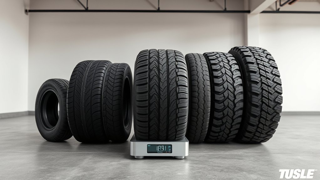suv tire weight guide