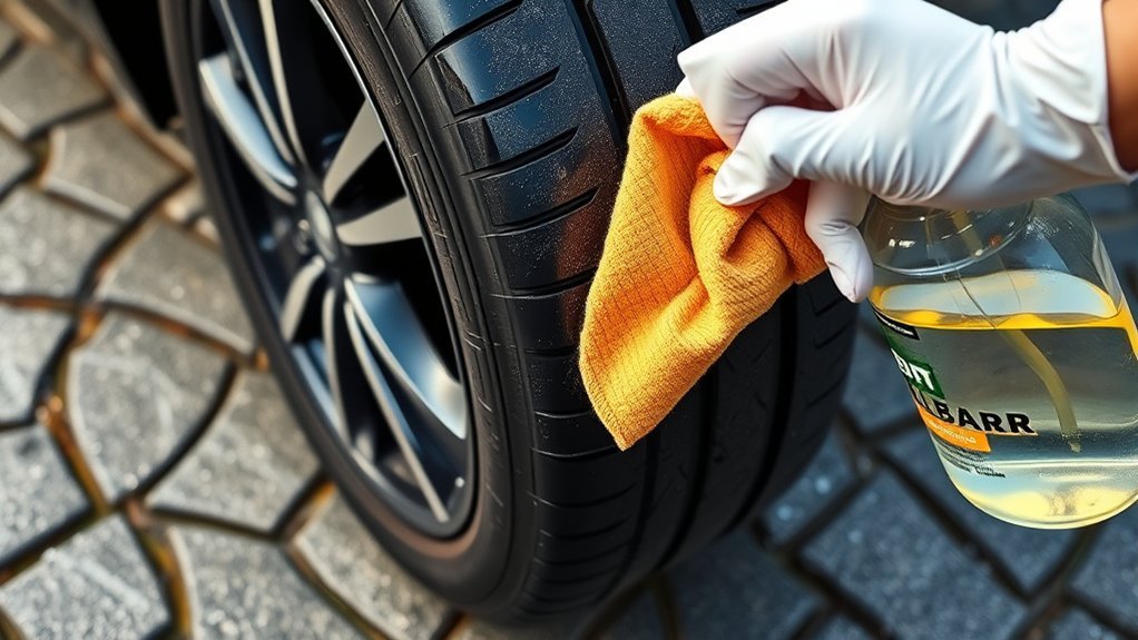 tar removal from tires