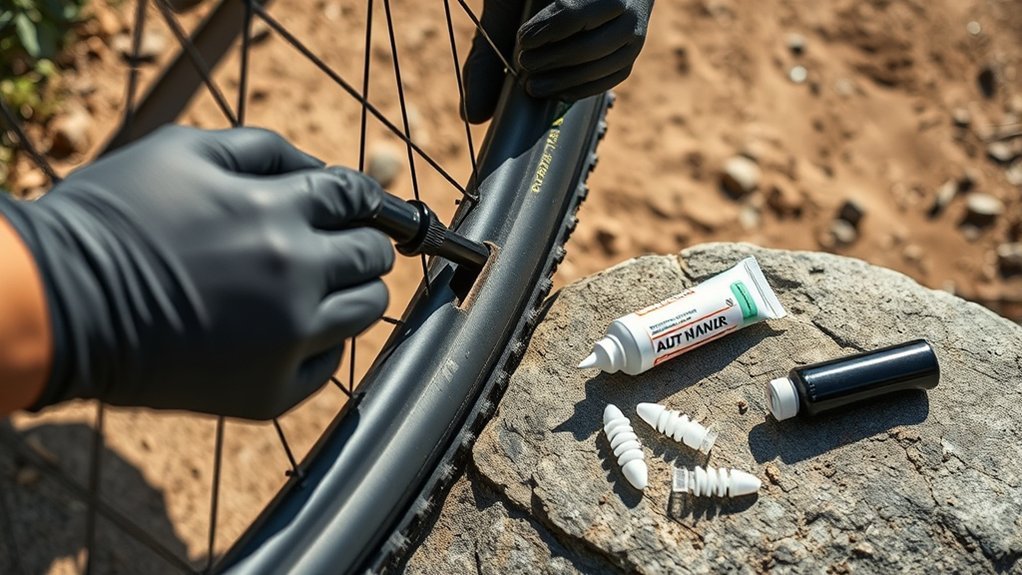 temporary tire repair solution