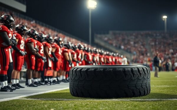 texas tech sideline tire history