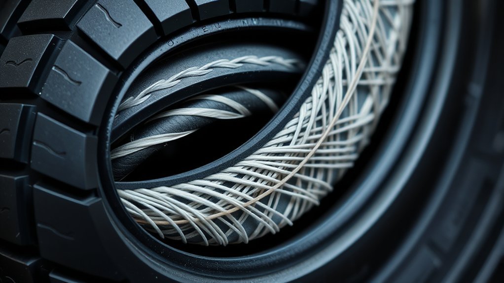 textile cord tire reinforcement