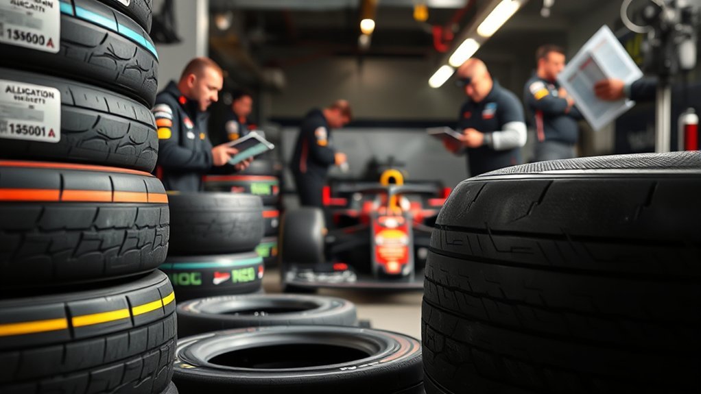 tire allocation shapes strategy