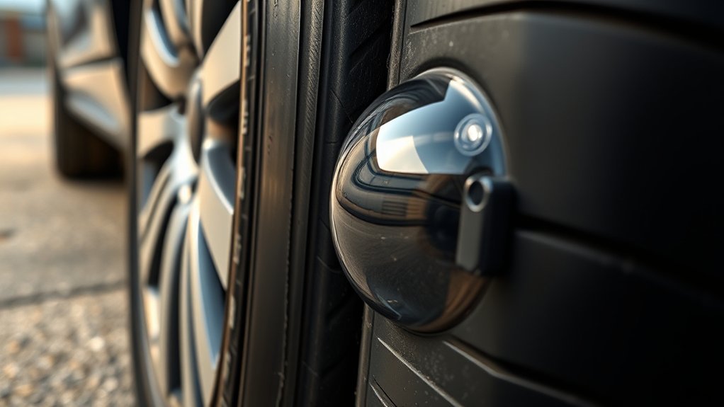 tire bubble indicates danger