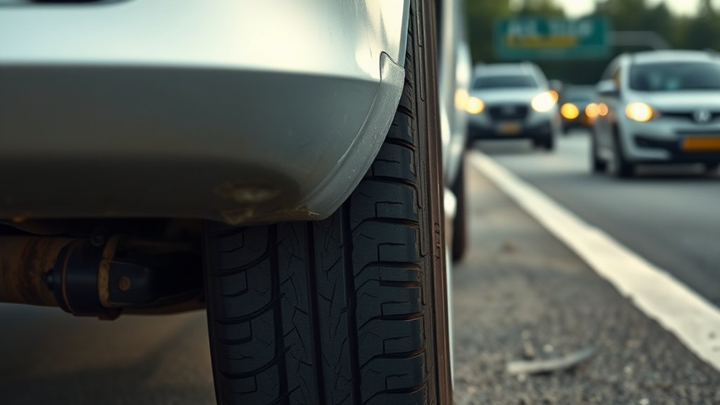tire bubble requires replacement