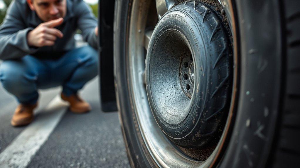 tire bubble structural damage