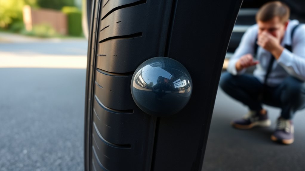 tire bubbles from defects