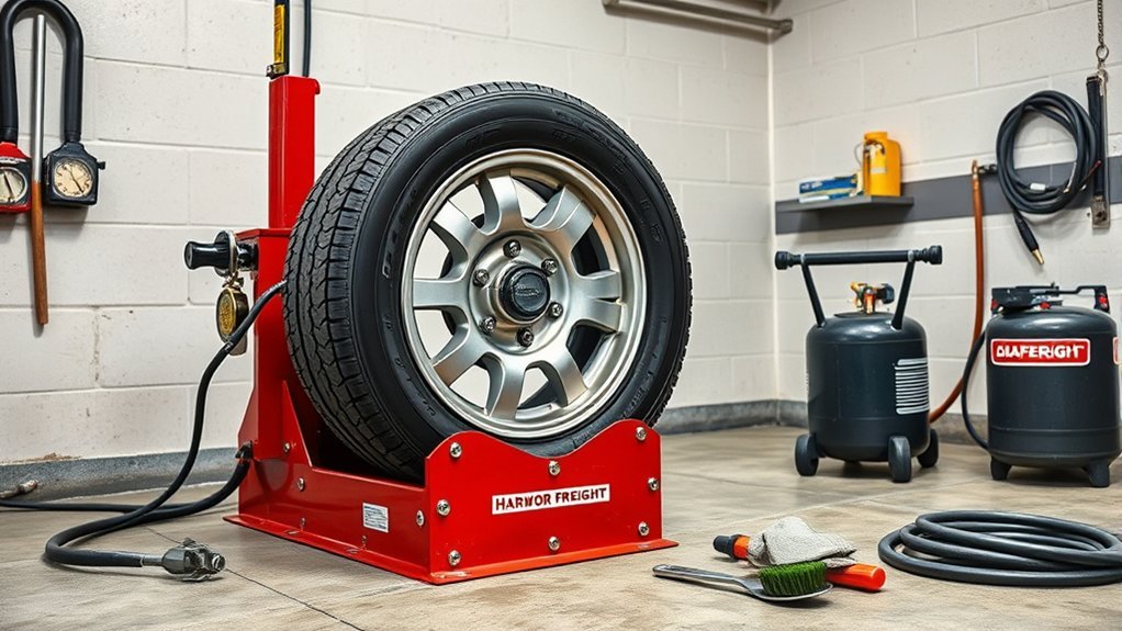 tire changer operation guide