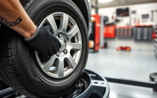 tire changing machine guide