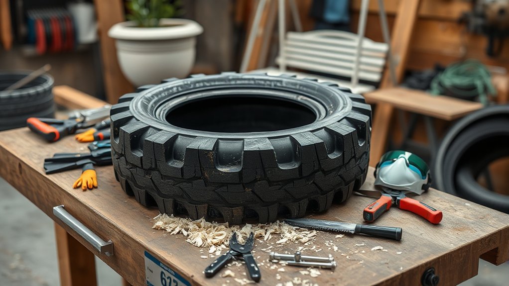 tire cutting techniques explained