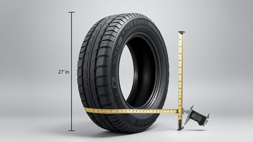tire dimensions and height