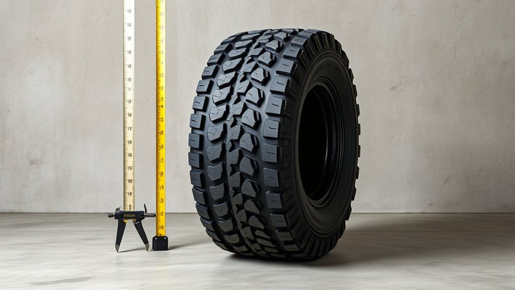tire dimensions and height