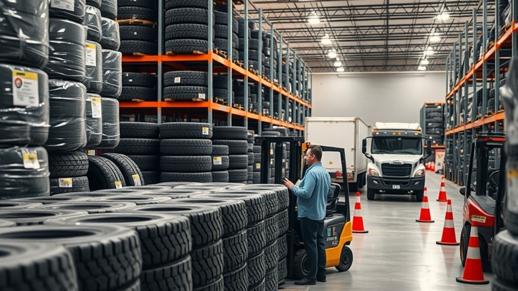 tire distribution and logistics