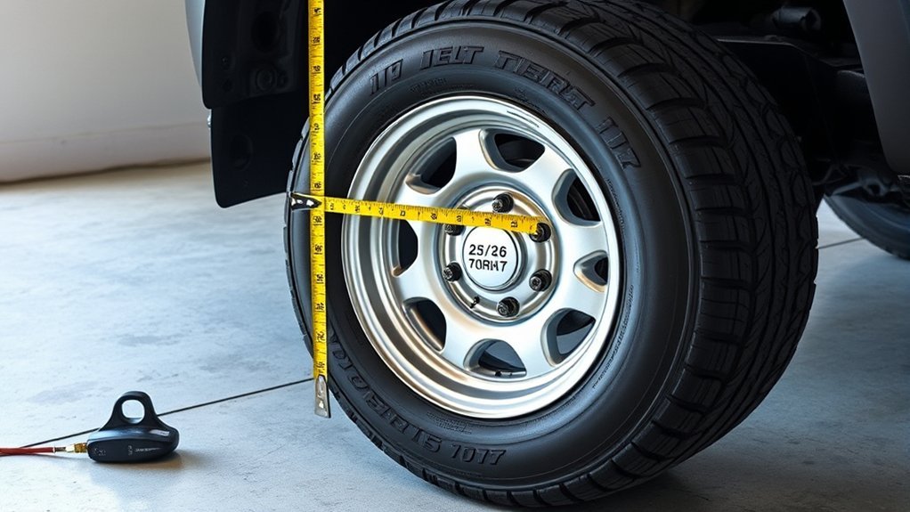 tire fitment specifications checklist for 275/70R17 tires