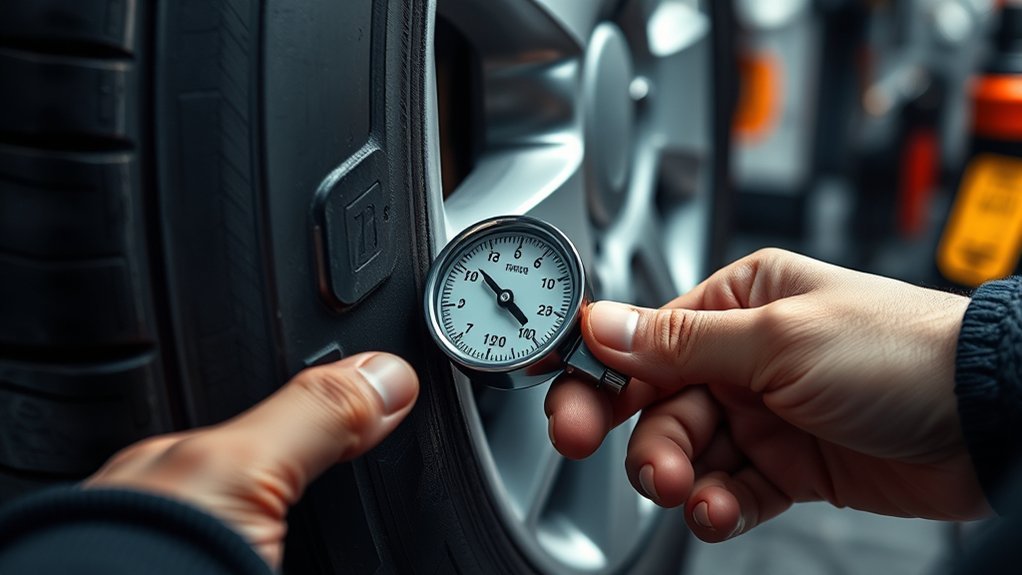 tire gauge calibration signs