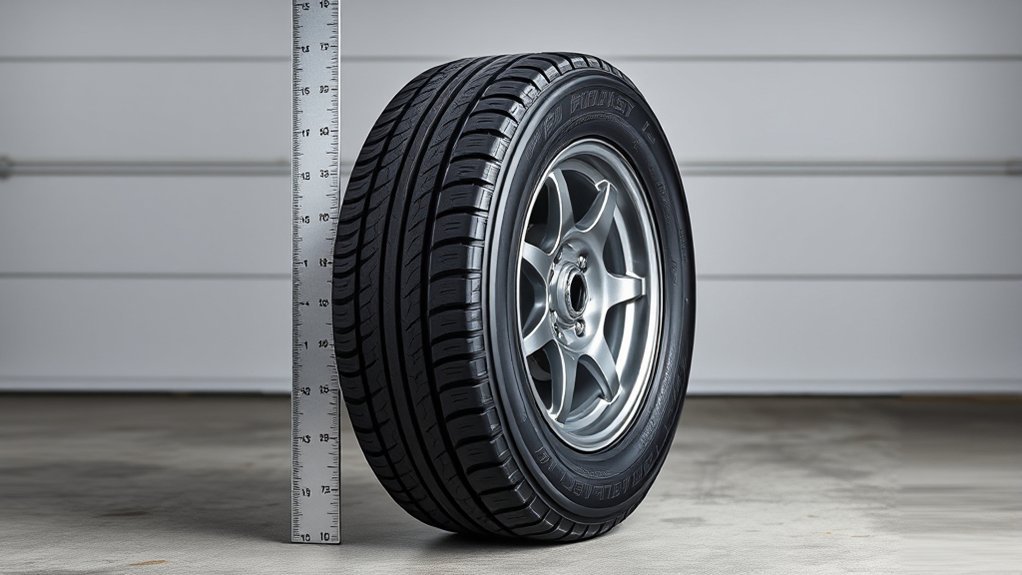 tire height 32 1 inches