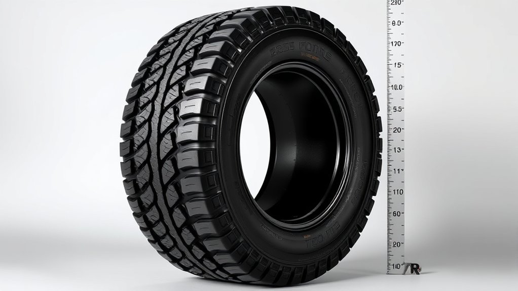 tire height and dimensions