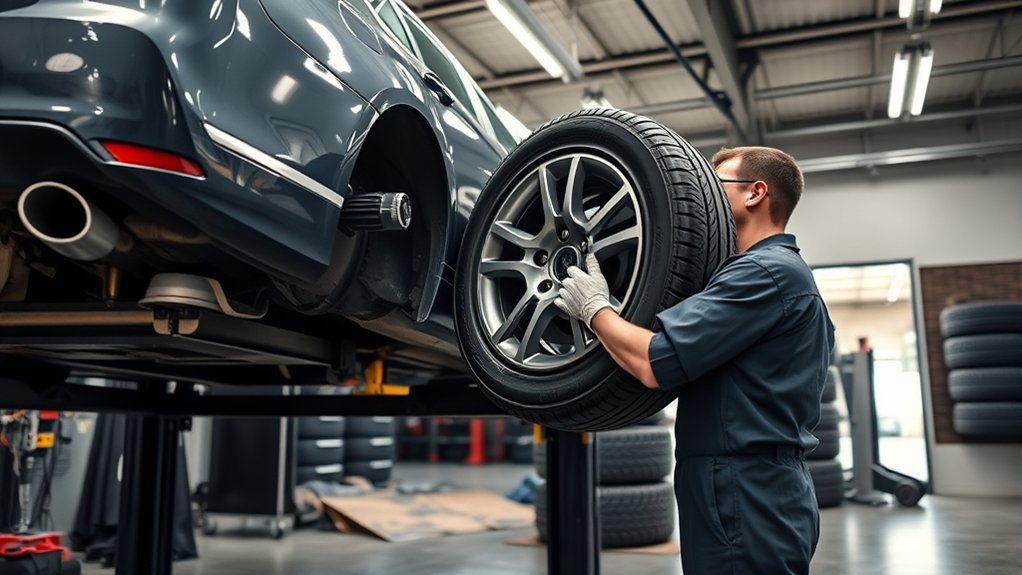 tire installation time factors