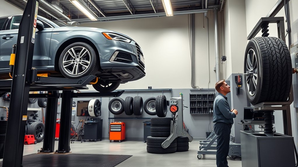 Tire installation time varies based on tire count, balancing, tools, wheel condition, and technician experience