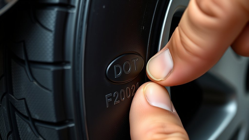 tire manufacturing date explained with week and year digits