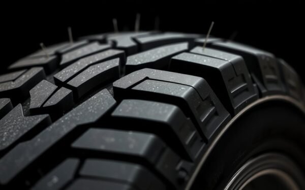 tire manufacturing mold remnants