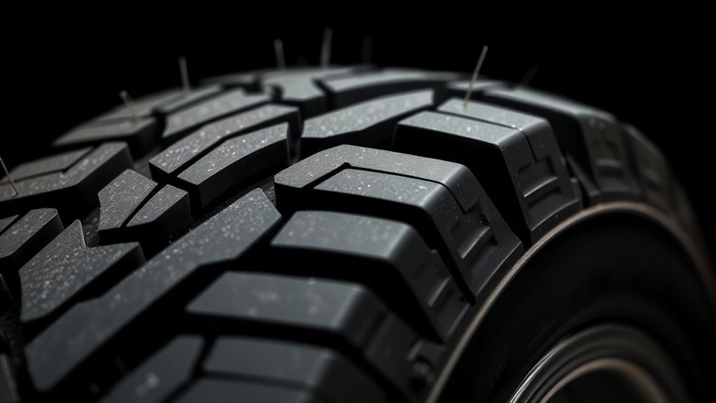 tire manufacturing mold remnants