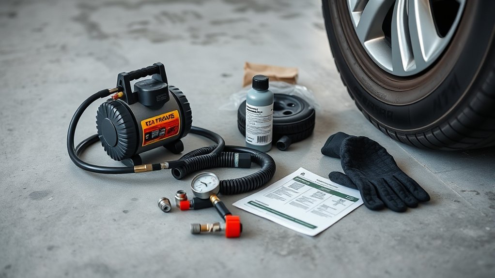 tire mobility kit essentials